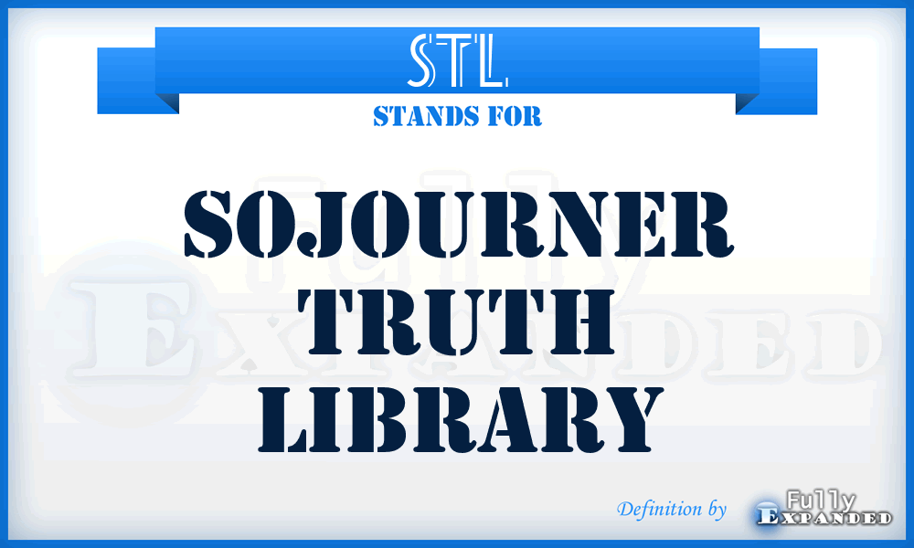 STL - Sojourner Truth Library