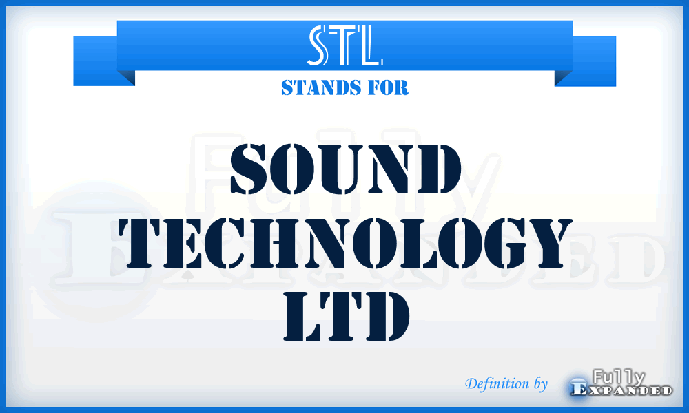 STL - Sound Technology Ltd