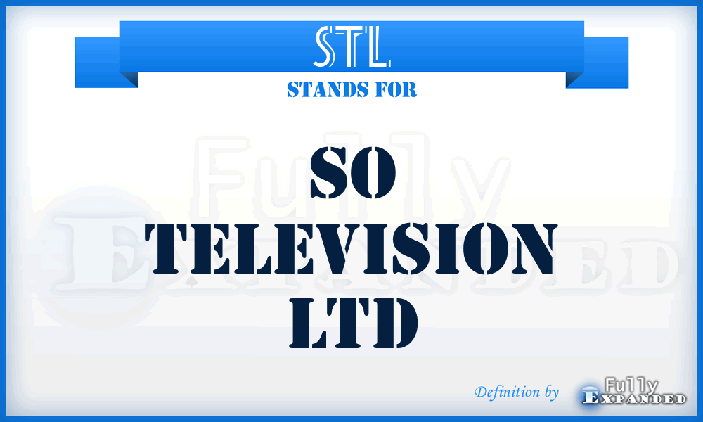 STL - So Television Ltd