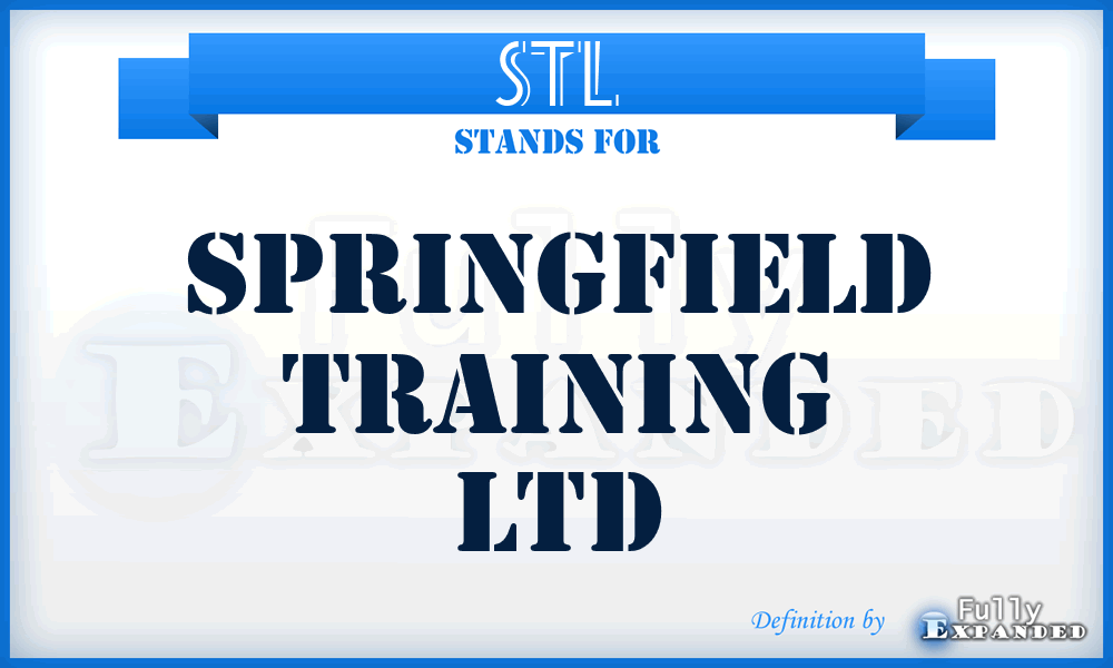 STL - Springfield Training Ltd