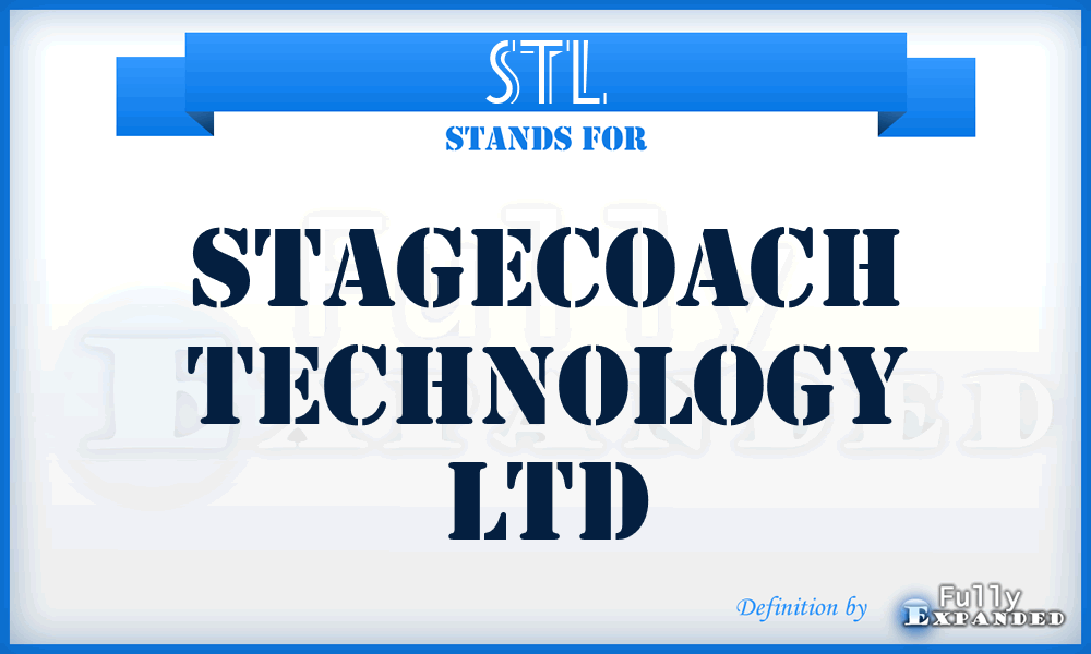 STL - Stagecoach Technology Ltd