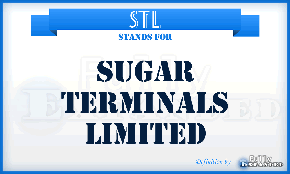 STL - Sugar Terminals Limited