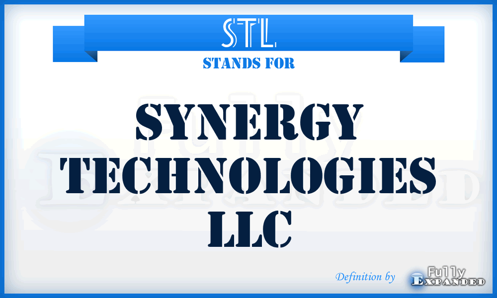 STL - Synergy Technologies LLC