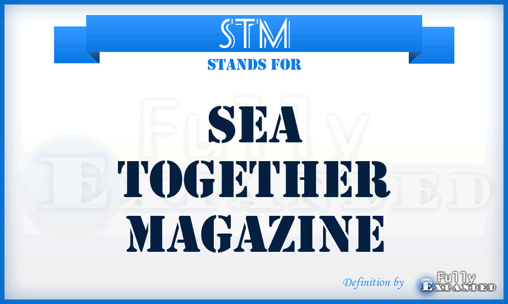 STM - Sea Together Magazine