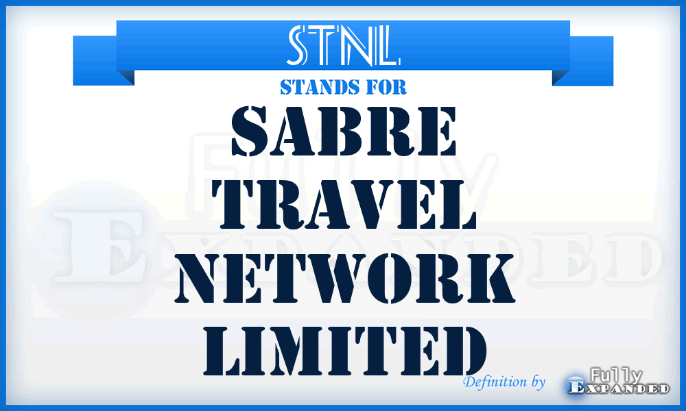 STNL - Sabre Travel Network Limited