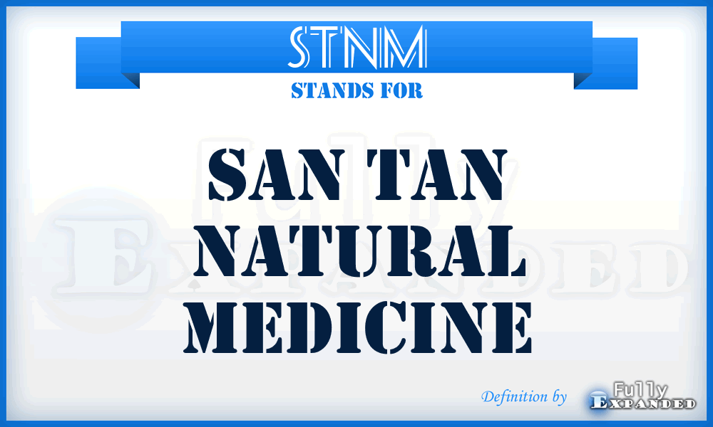 STNM - San Tan Natural Medicine