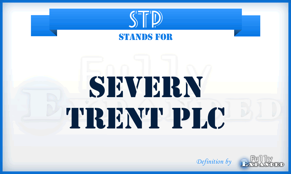 STP - Severn Trent PLC