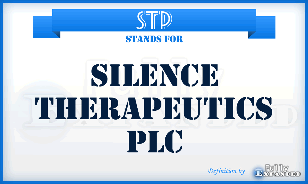 STP - Silence Therapeutics PLC
