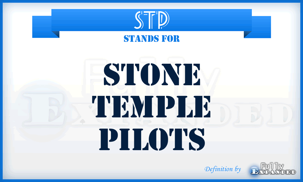 STP - Stone Temple Pilots
