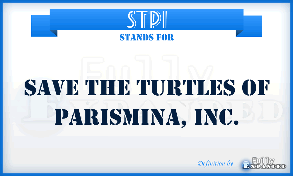 STPI - Save the Turtles of Parismina, Inc.