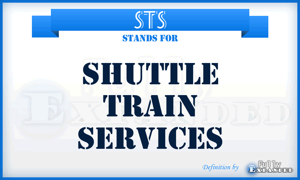 STS - Shuttle Train Services