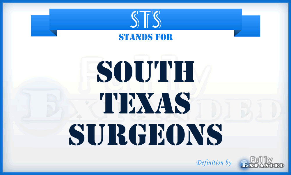 STS - South Texas Surgeons