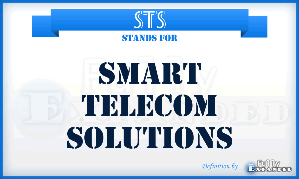 STS - Smart Telecom Solutions