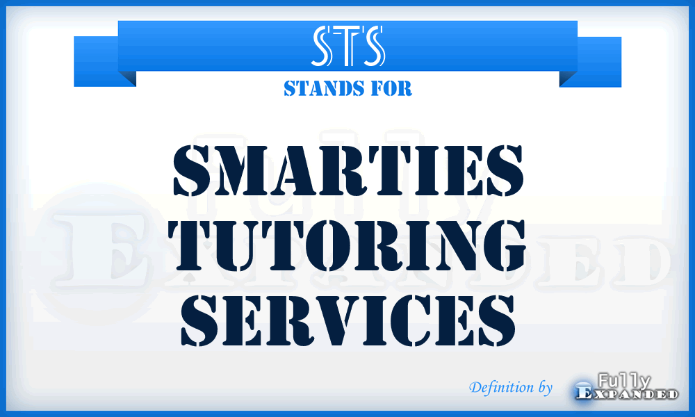 STS - Smarties Tutoring Services