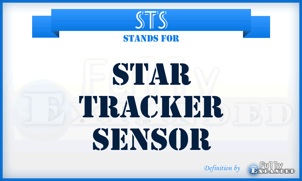 STS - Star Tracker Sensor