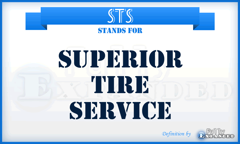 STS - Superior Tire Service