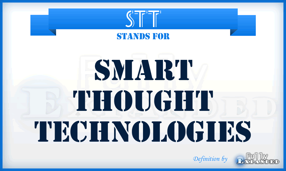 STT - Smart Thought Technologies