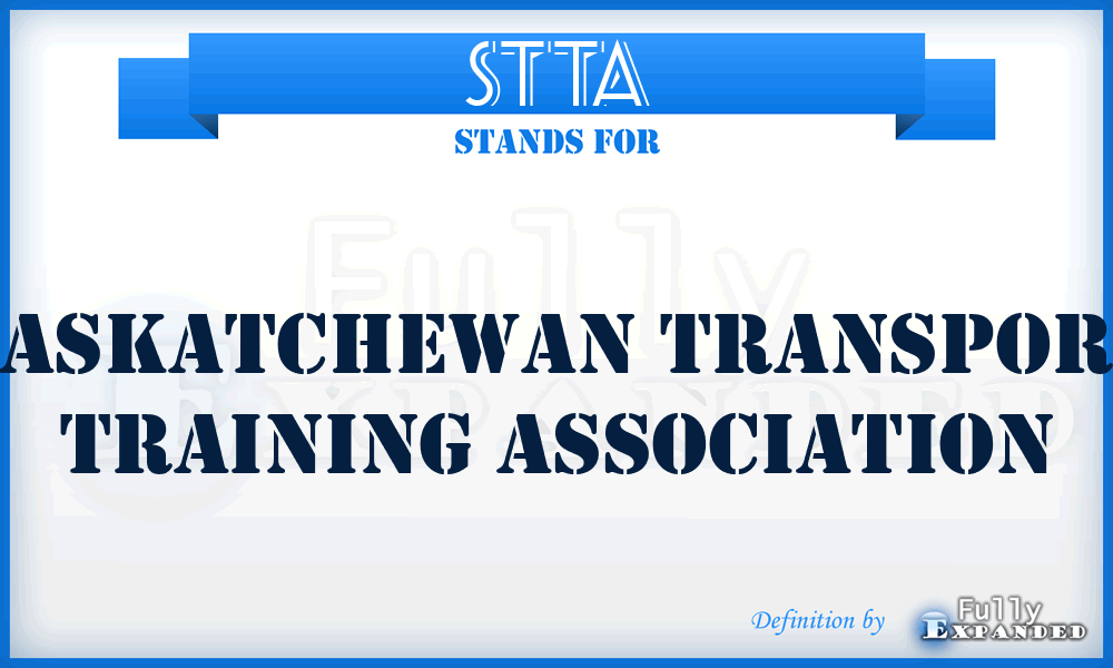 STTA - Saskatchewan Transport Training Association