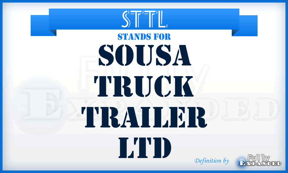 STTL - Sousa Truck Trailer Ltd