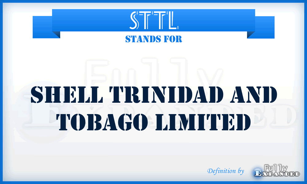 STTL - Shell Trinidad and Tobago Limited