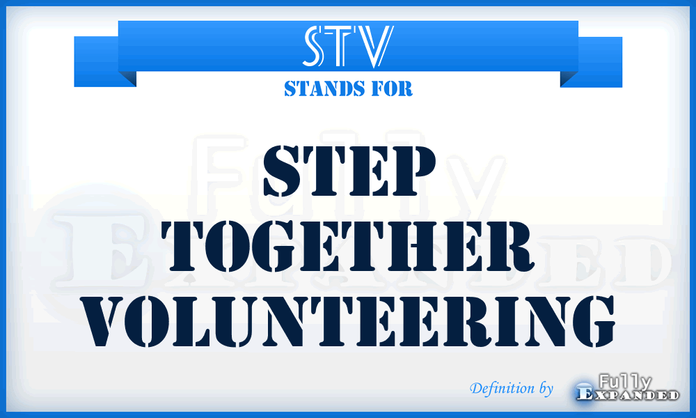 STV - Step Together Volunteering