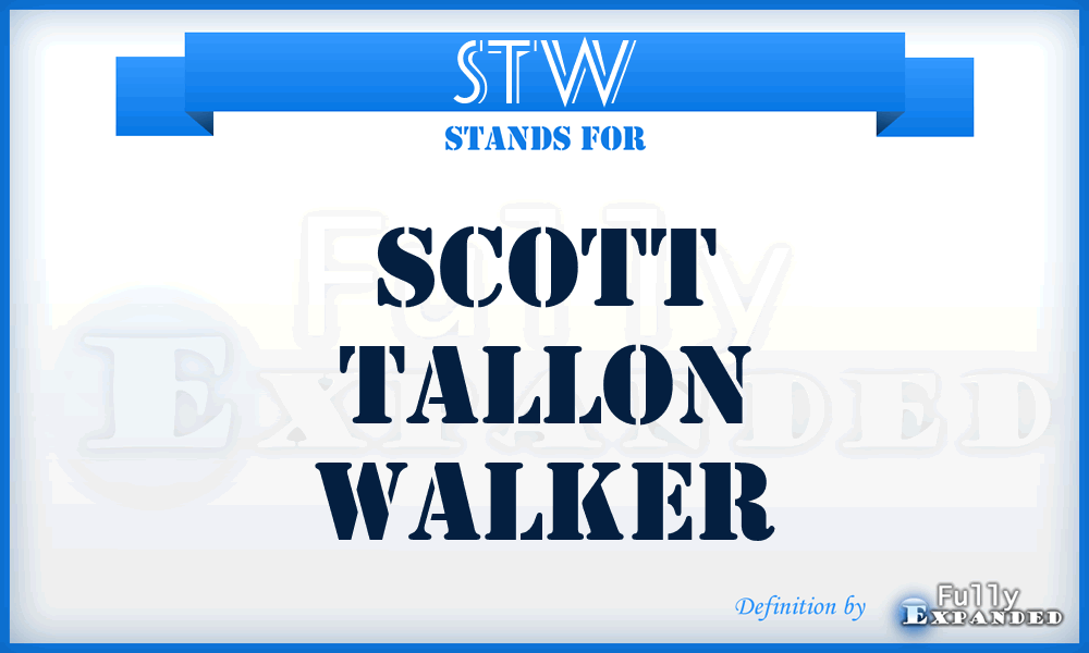 STW - Scott Tallon Walker
