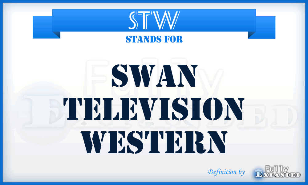 STW - Swan Television Western