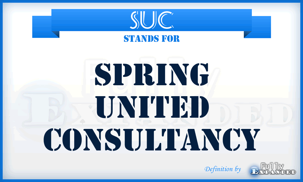 SUC - Spring United Consultancy