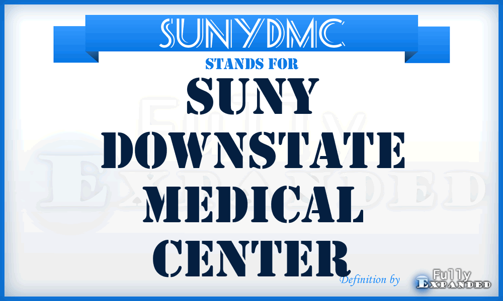 SUNYDMC - SUNY Downstate Medical Center