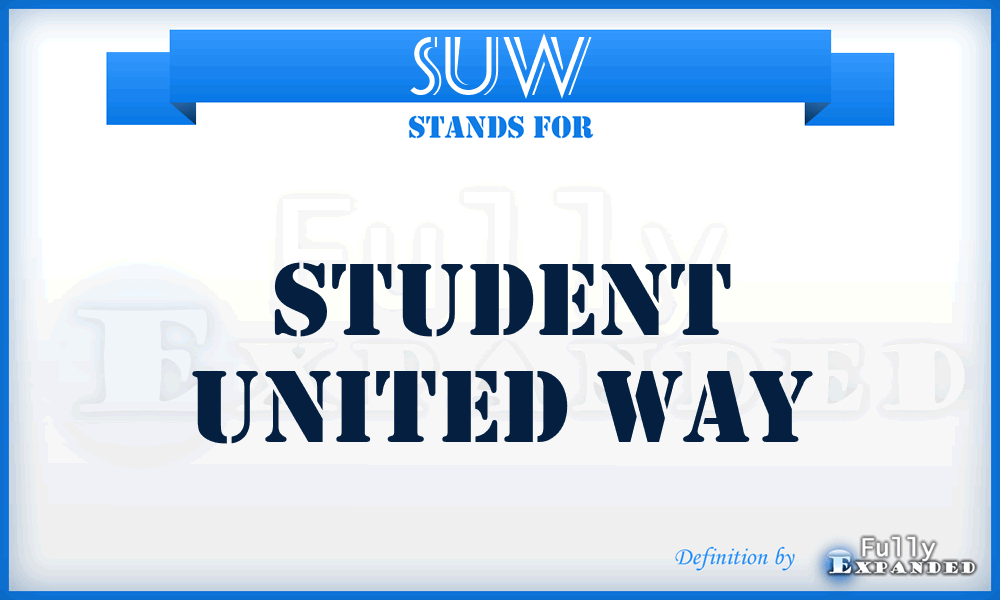 SUW - Student United Way