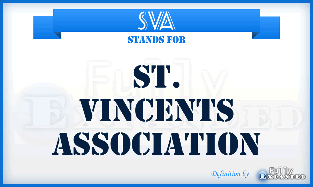 SVA - St. Vincents Association