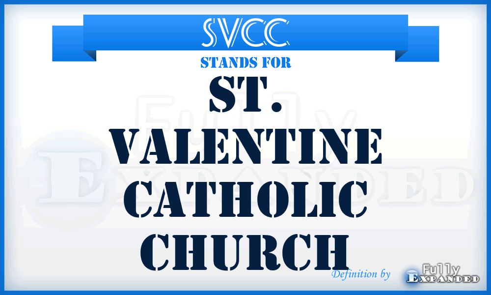 SVCC - St. Valentine Catholic Church