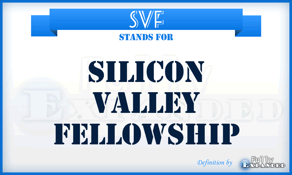 SVF - Silicon Valley Fellowship