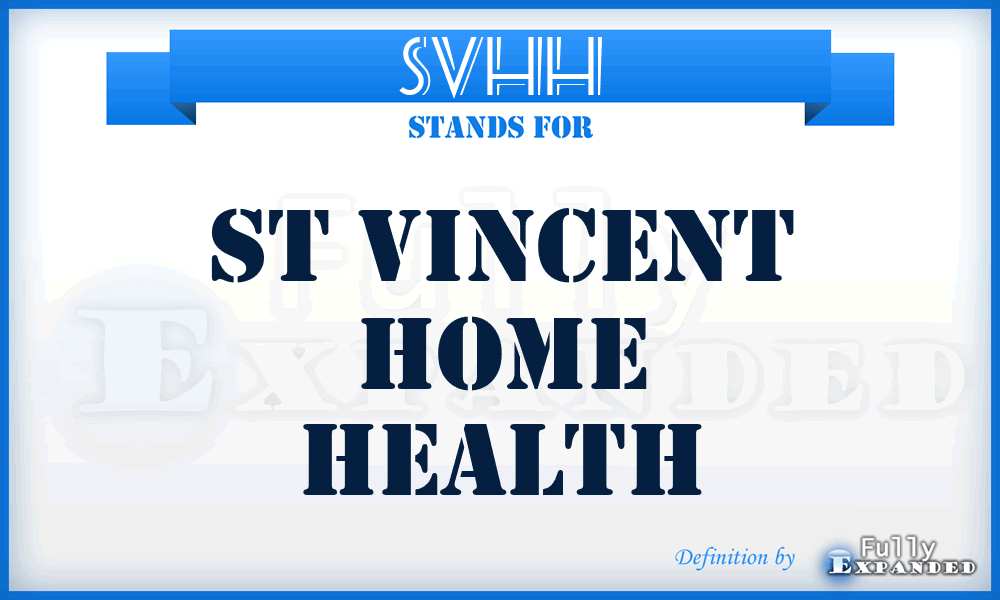 SVHH - St Vincent Home Health