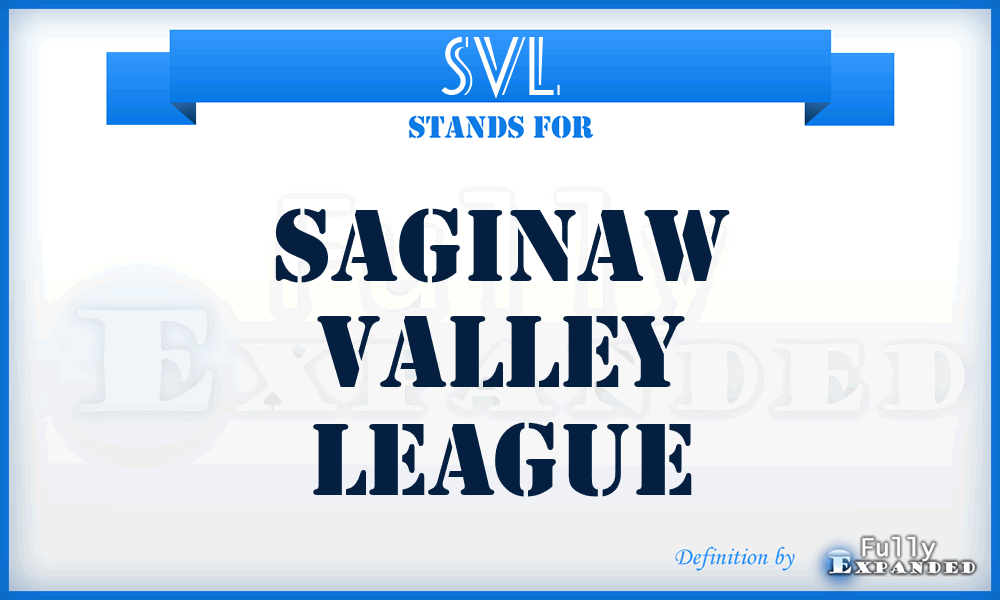 SVL - Saginaw Valley League