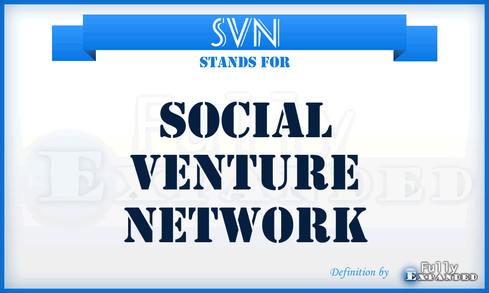 SVN - Social Venture Network
