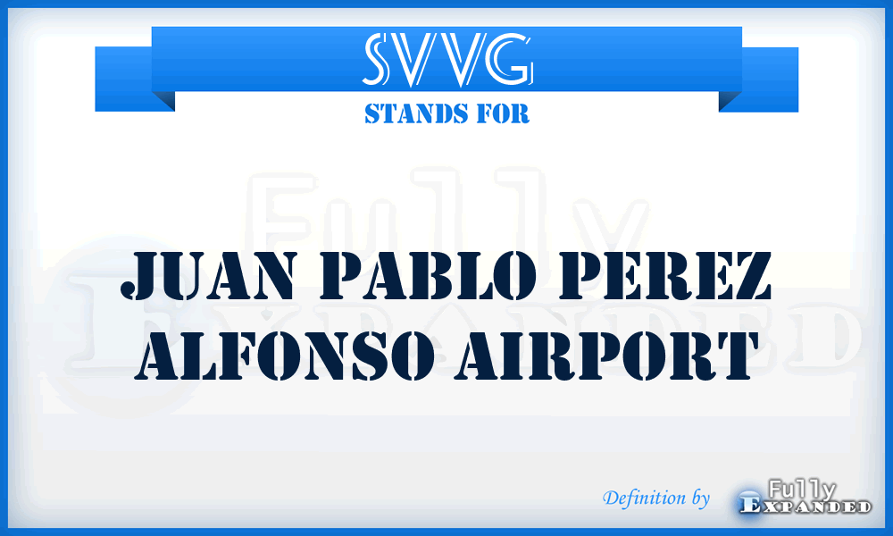 SVVG - Juan Pablo Perez Alfonso airport