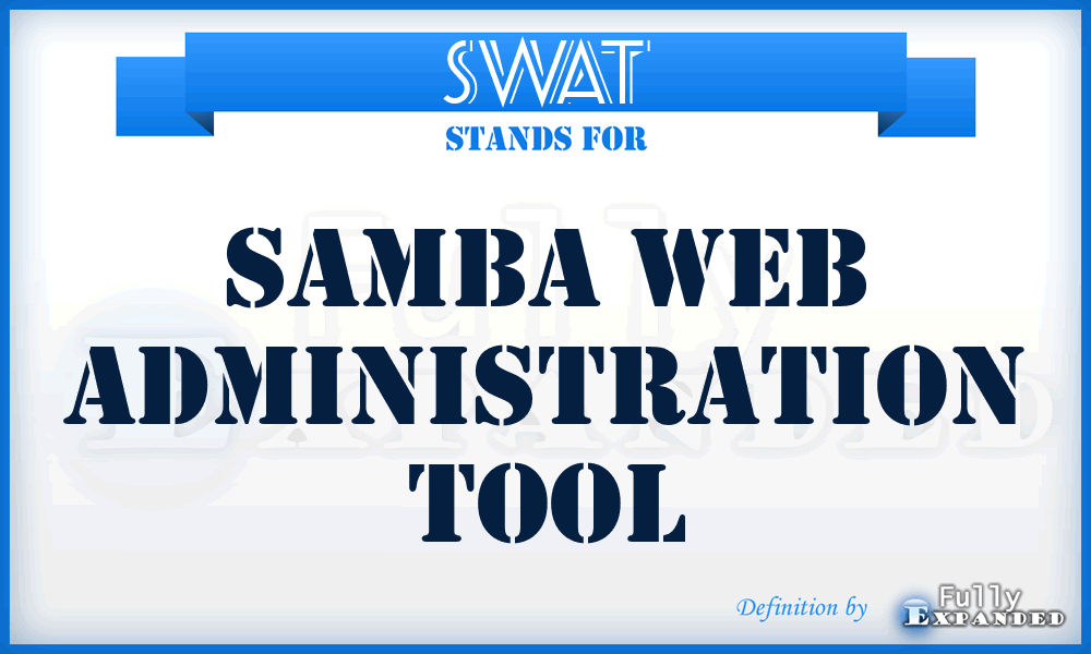 SWAT - Samba Web Administration Tool