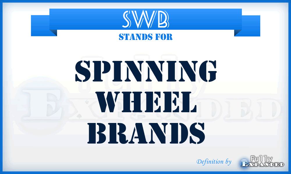 SWB - Spinning Wheel Brands