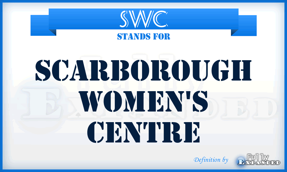 SWC - Scarborough Women's Centre