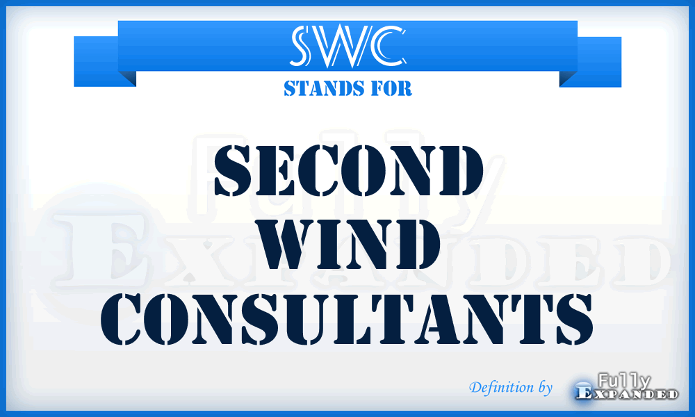 SWC - Second Wind Consultants