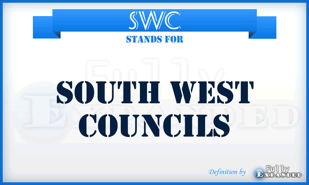 SWC - South West Councils