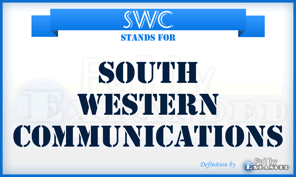 SWC - South Western Communications