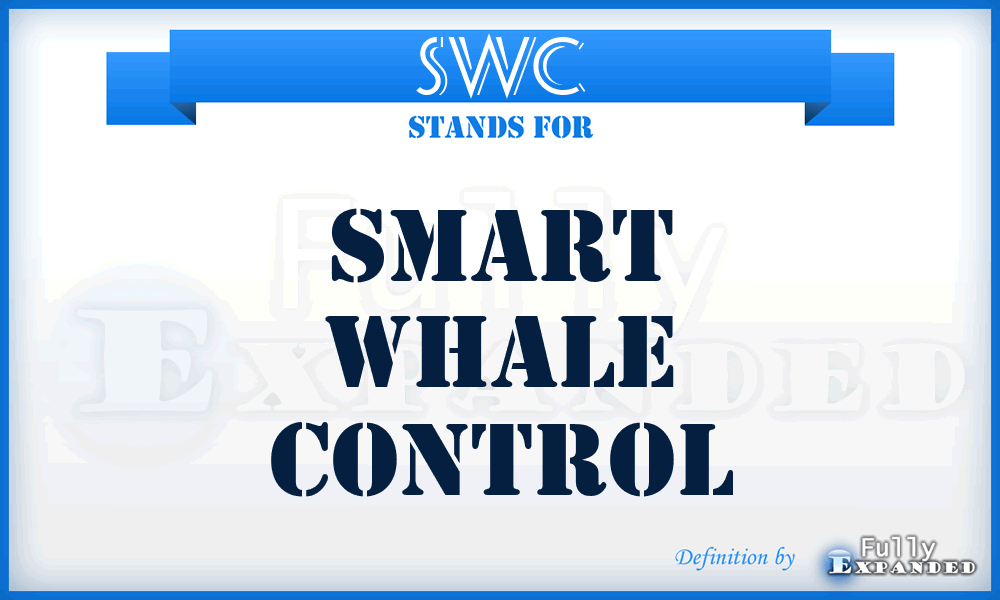 SWC - Smart Whale Control