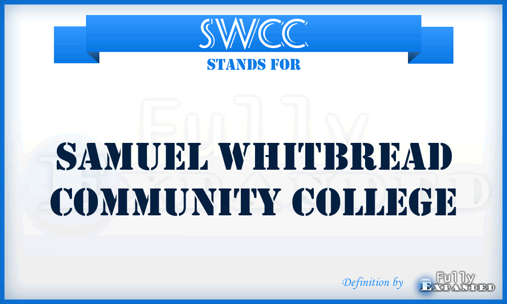 SWCC - Samuel Whitbread Community College