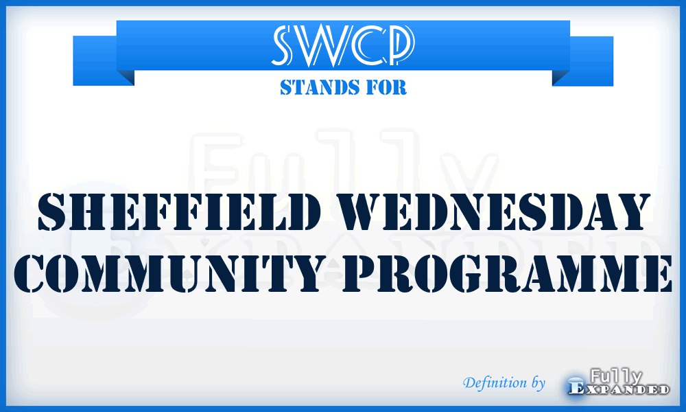 SWCP - Sheffield Wednesday Community Programme