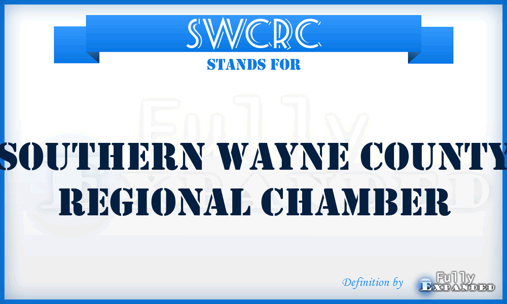 SWCRC - Southern Wayne County Regional Chamber