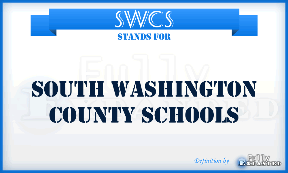 SWCS - South Washington County Schools