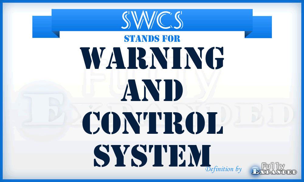SWCS - Warning and Control System