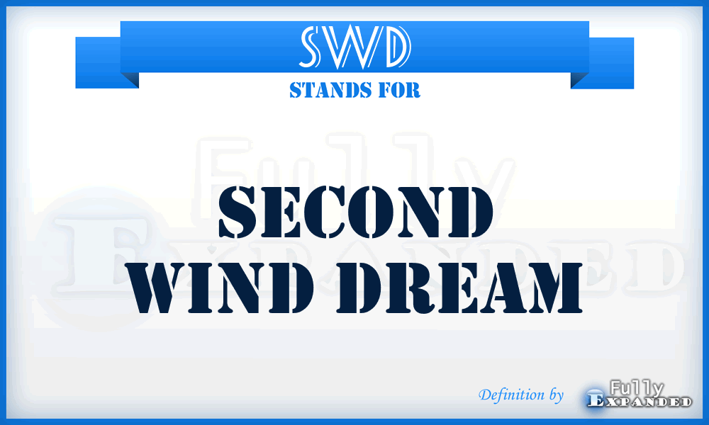 SWD - Second Wind Dream